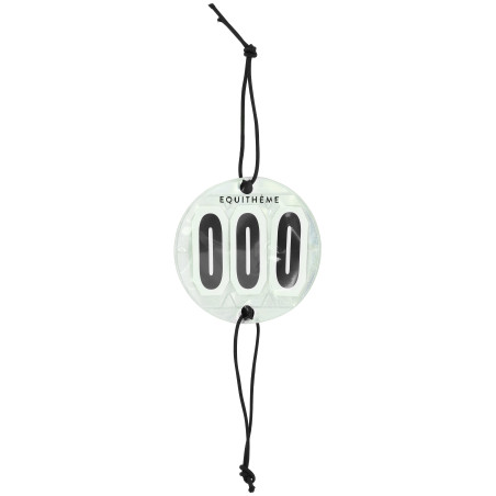 Startnummer hoofdstel Equithème Glitter