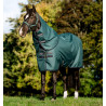 Couverture Amigo Ripstop Horseware 900D Plus Turnout 100g - Vert dynastie / marine / argent
