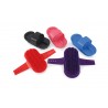 Etrille en plastique Shires - Bleu