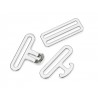 Kit clip de sursangles Shires - Argenté
