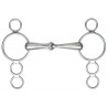 Mors Pessoa simple brisure Shires - Acier inoxydable