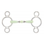 Mors Pessoa en résine double brisure Shires