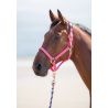 Licol nylon Topaz Shires - Rose
