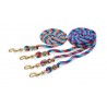 Longe Topaz Shires - Marine / rouge / turquoise