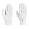 Gants d'équitation Dublin Everyday Bling - Blanc