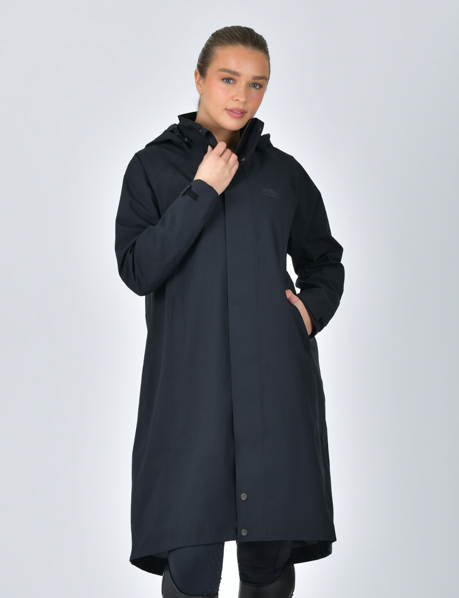 Imperméable long Weatherbeeta Noir