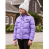 Manteau matelassé polaire Dublin Polly Everyday enfant - Paisley violet