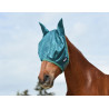 Weerbestendige Green-Tec Airflow mesh vliegenmasker - Blauw libel / flesgroen