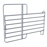 Panneau de pré zingué avec porte Kerbl