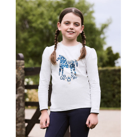 T-shirt manches longues bouffantes Dublin Poppy enfant