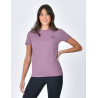T-shirt Weatherbeeta manches courtes décontracté UV - Vin mauve
