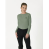 T-shirt Weatherbeeta manches longues décontracté UV - Feuille d'olivier