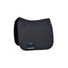 Tapis de selle Weatherbeeta Prime Air-Tec Dressage Shaped - Charbon de bois