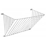 Râtelier zingué simple Kerbl 40 mm