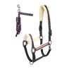 Halster en leadrope Tommy Hilfiger Equestrian Yale met bont - Woestijnlucht
