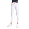 Wedstrijdbroek Tommy Hilfiger Equestrian Geneva dames kniestukken-grip - Optisch wit