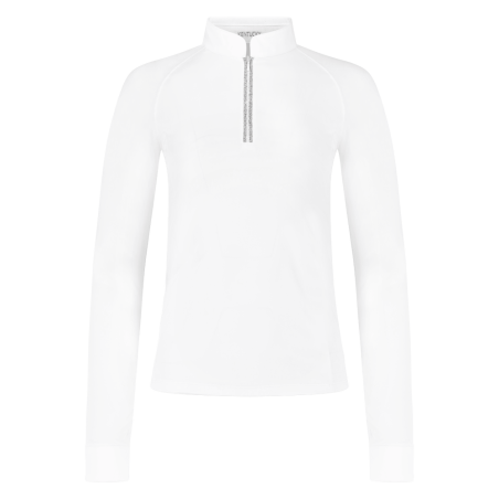 Chemise de Concours Kentucky Classic Femme à tirette pailletée manches longues