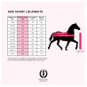 Fleece deken Imperial Riding Fundamental - Mauve