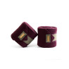 Polo-bandages Equestrian Stockholm - Cristal merlot goud