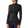 Base layer Equestrian Stockholm Air Breeze Sunshirt dames - Zwarte editie