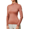 Base Layer Equestrian Stockholm Air Breeze Sunshirt femme - Coral