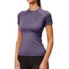 Base Layer Equestrian Stockholm Dynamic femme manches courtes - Violet sombre