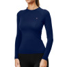 Base Layer Equestrian Stockholm Dynamic dames met lange mouwen - Lagune blush