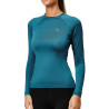 Base Layer Equestrian Stockholm Dynamic femme manches longues - Teal blue