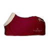 Couverture polaire Equestrian Stockholm fourrure - Bordeaux