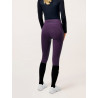 Legging d'équitation Equestrian Stockholm Movement femme - Noir raven