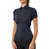 Polo UV Proction Equestrian Stockholm manches courtes femme - Midnight blue