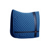 Dressuurzadeldek Equestrian Stockholm met bandages - Monaco blauw