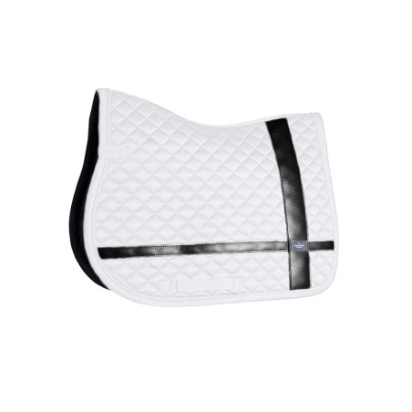 Tapis de selle Equestrian Stockholm jumping avec bandes