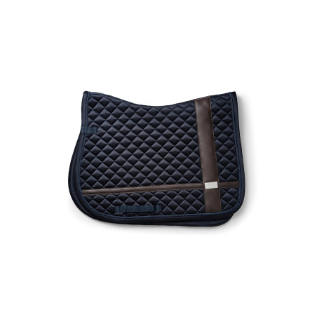 Tapis de selle Equestrian Stockholm jumping avec bandes en cuir