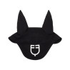 Bonnet anti-mouches Equestro cube stretch technical avec logo - Noir