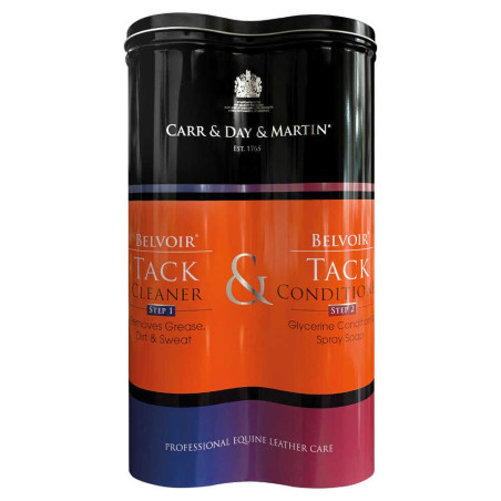 Pack soin des cuir Belvoir Duo Step 1+ Step 2 Carr & Day & Martin