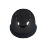 Alarion Diamond HKM Rijhelm - Zwart / zilverkleurig