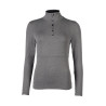 T-shirt fonctionnel Supersoft II HKM - Gris chiné