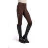 Legging Lana II Style fond 1/1 en silicone HKM - Marron foncé
