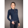Polo met lange mouwen Arezzo Soft Lauria Garrelli - Donkerblauw