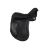 Couvre-siège chauffant selle obstacle Style HKM - Noir