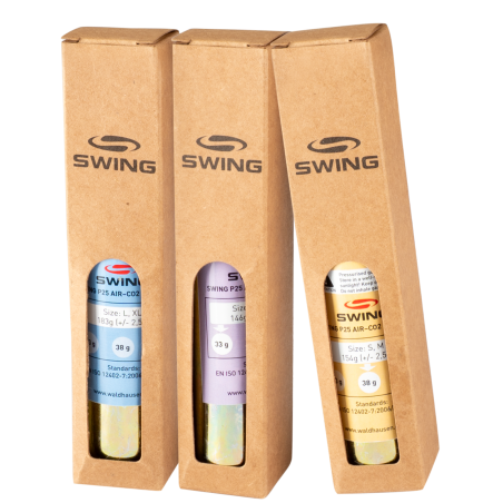 Cartouche de rechange CO2 pour gilet airbag Swing P25 AIR