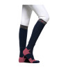 Chaussettes Flags & Cup femme Olbia - Marine / cerise