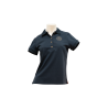 Polo piqué manches courtes Flags & Cup femme Anzia - Marine