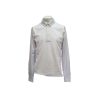 Polo de concours Flags & Cup manches longues homme San Remo - Blanc