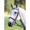 Franse cavesson neusriem Avignon Shires - Zwart
