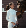 Chemise Horse Pilot manches longues femme Aerolight - Blanc