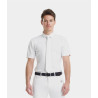 Chemise de concours Horse Pilot manches courtes homme Aerolight - Blanc