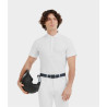 Chemise de concours Horse Pilot manches courtes Aerolight homme - Blanc