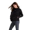 Dames paardrijhoodie Horse Pilot - Zwart